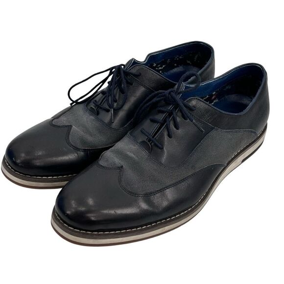 Vintage Foundry the Silva black oxford dress shoe size 9.5 - Picture 1 of 10